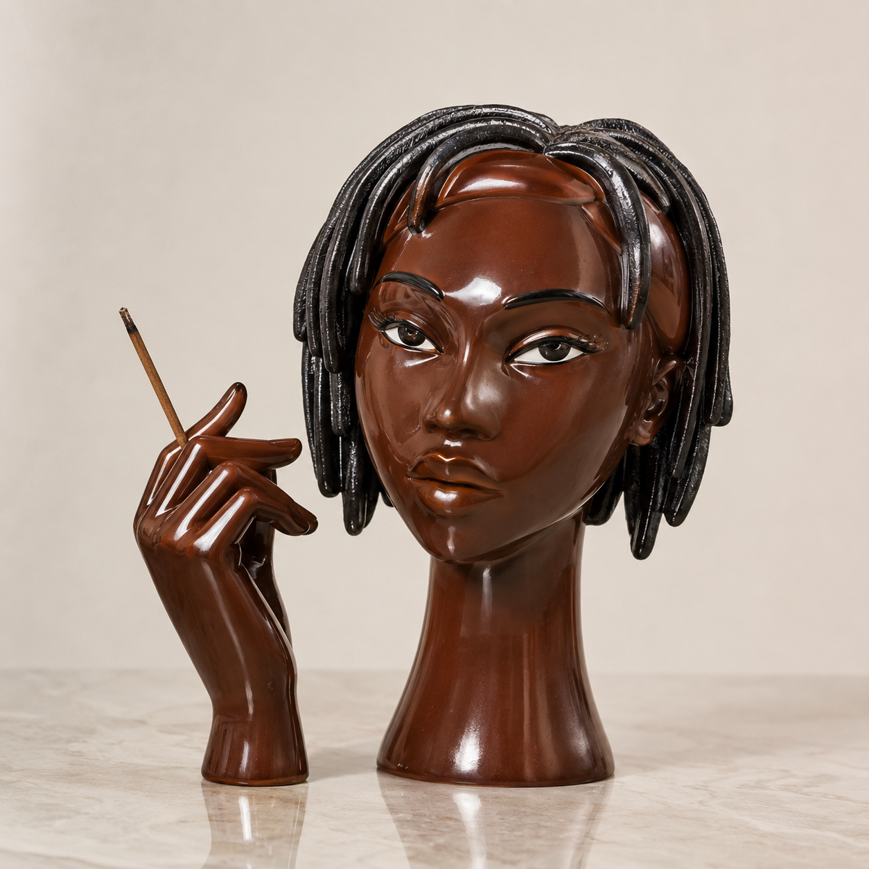 ✨ Sculptural Incense Burner Set