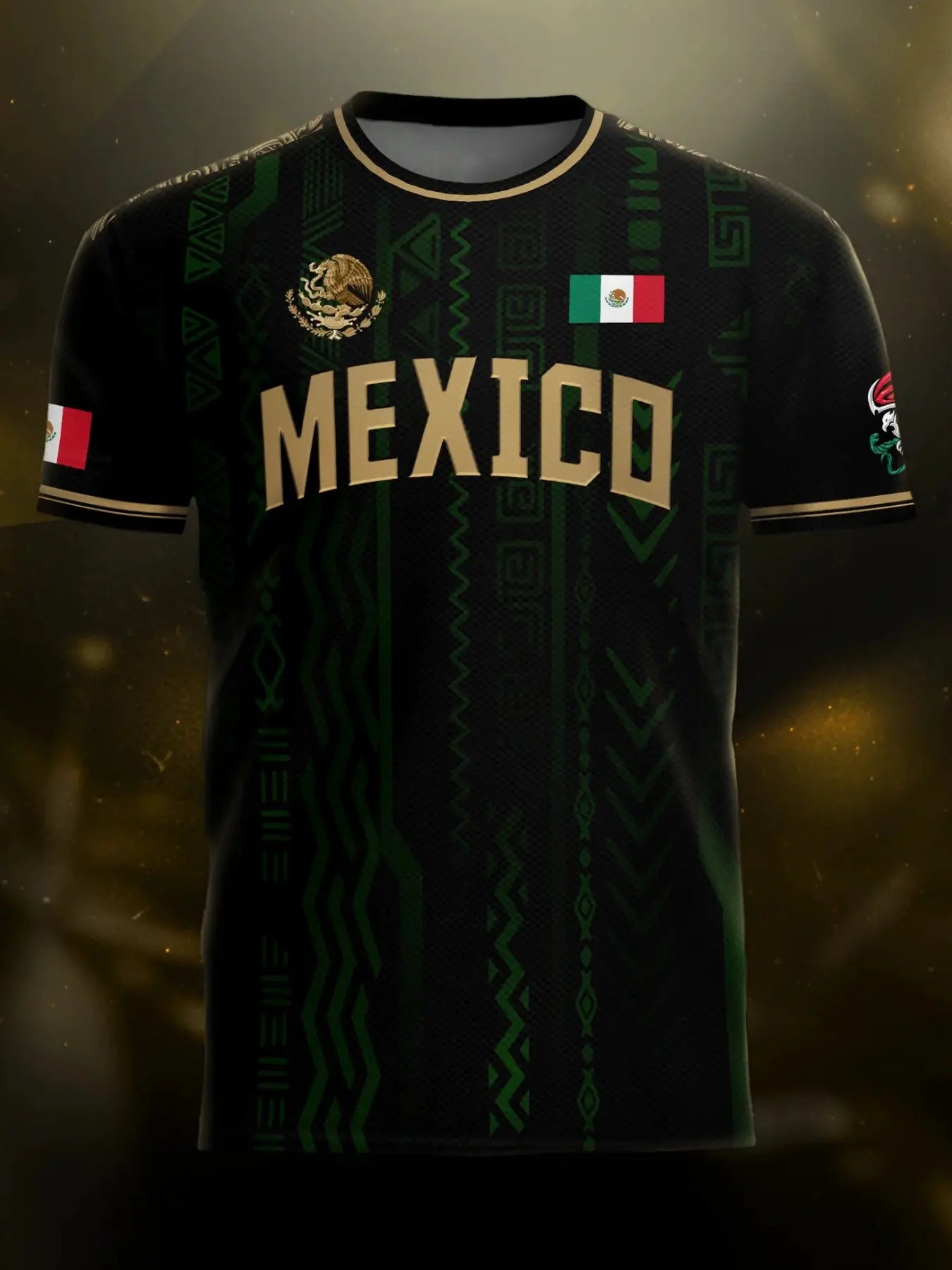 β½ Aztec-Inspired Long Sleeve Soccer Jersey