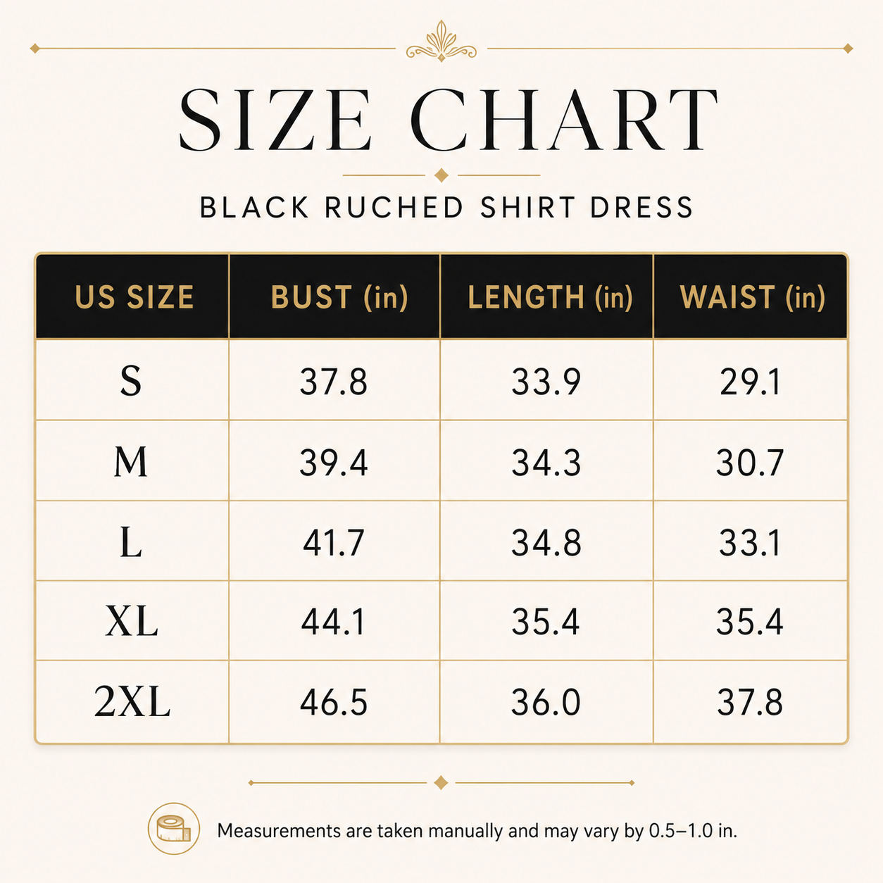 Chic Cinched Shirt Dress Curved-Defining Ruched👗
