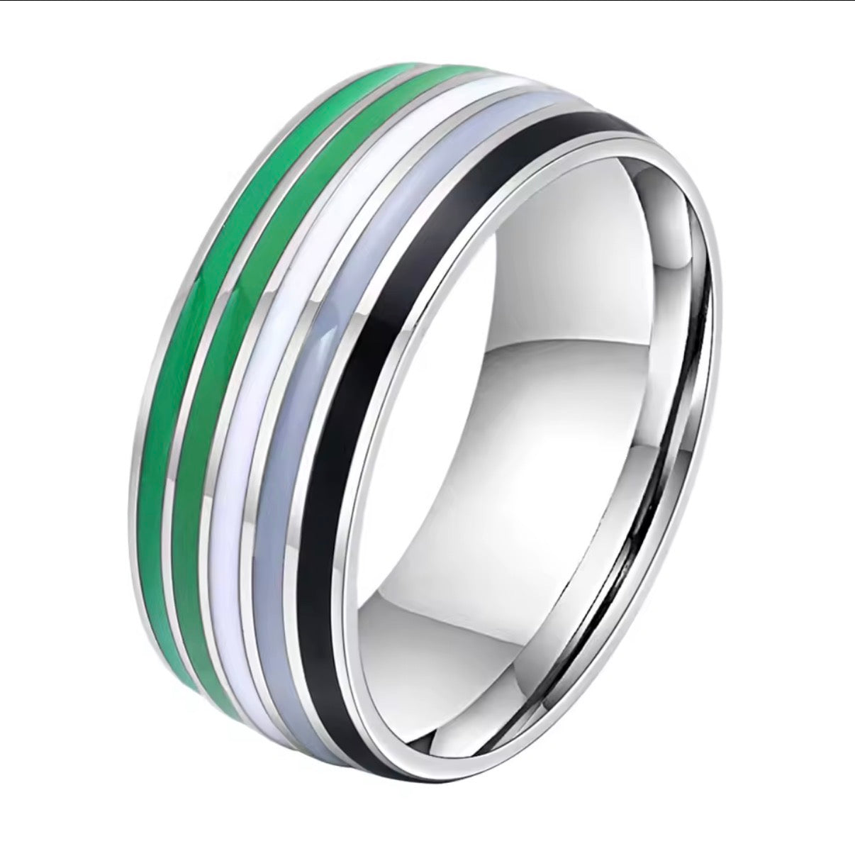 Handmade Vibrant LGBTQ Pride Rings ๐