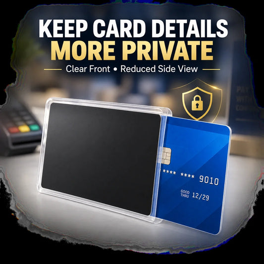 🛡️ Side-View Privacy Card Sleeve - Protect your personal privacy