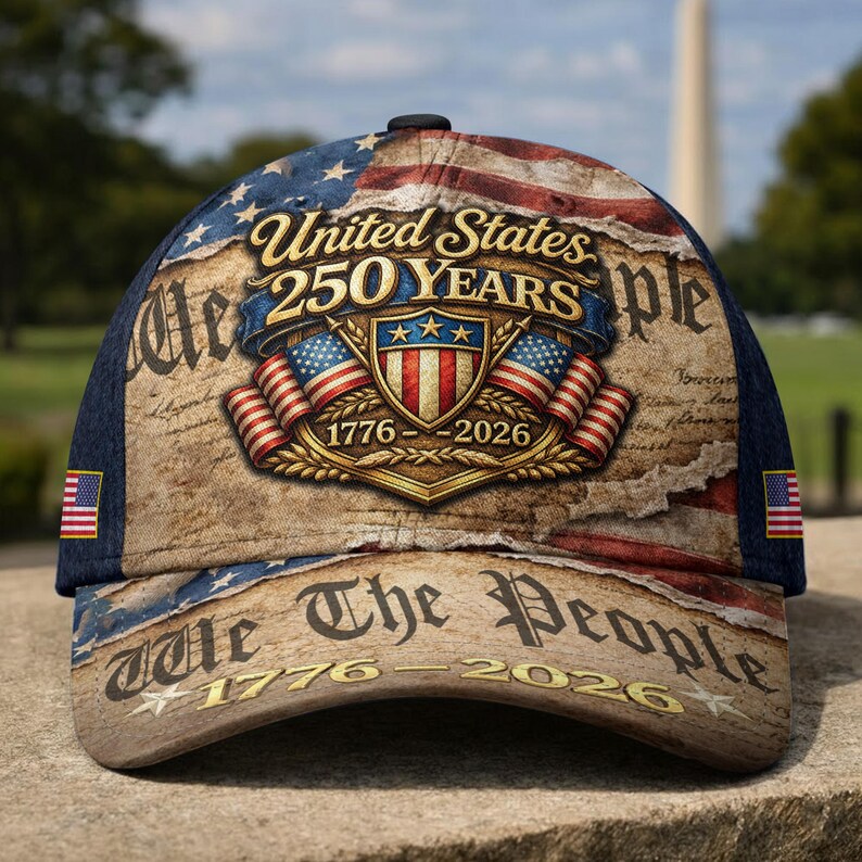 🧢 250th American Anniversary Baseball Cap