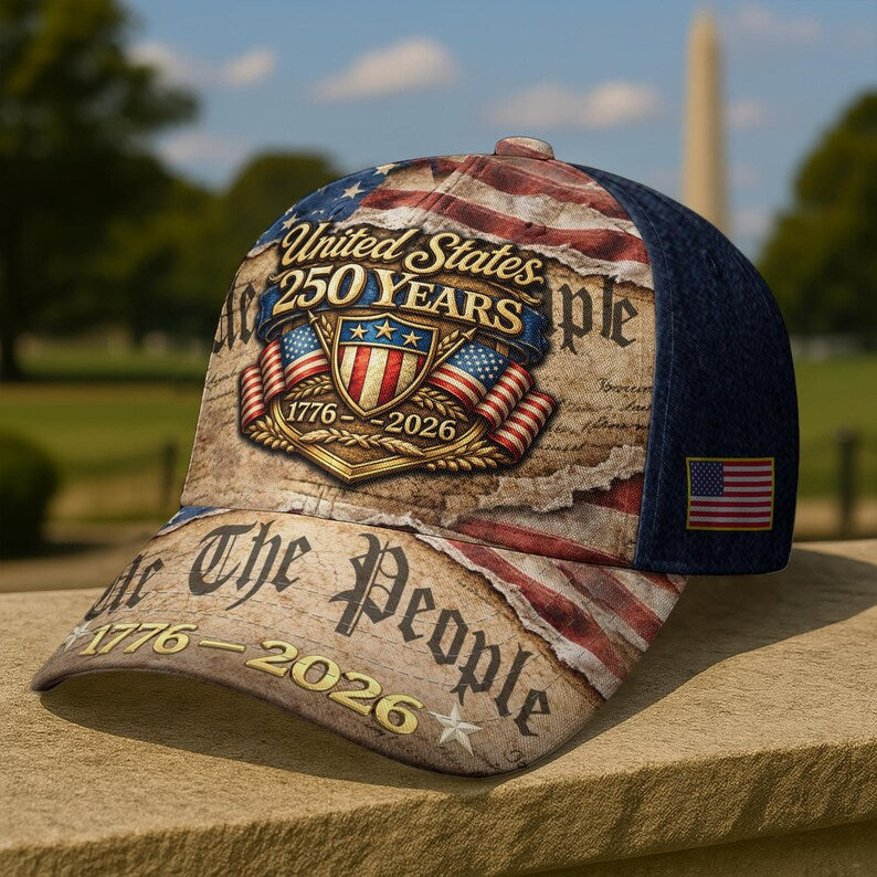 🧢 250th American Anniversary Baseball Cap