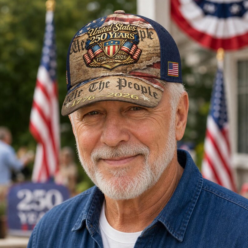🧢 250th American Anniversary Baseball Cap