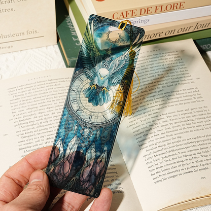 Handcrafted Stained-Glass Acrylic Bookmarks 🔖✨
