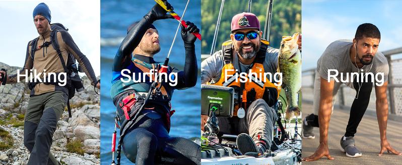 Men's UPF 50+ Outdoor Sun Hoodie | Quick-Dry Fishing & Hiking Shirt