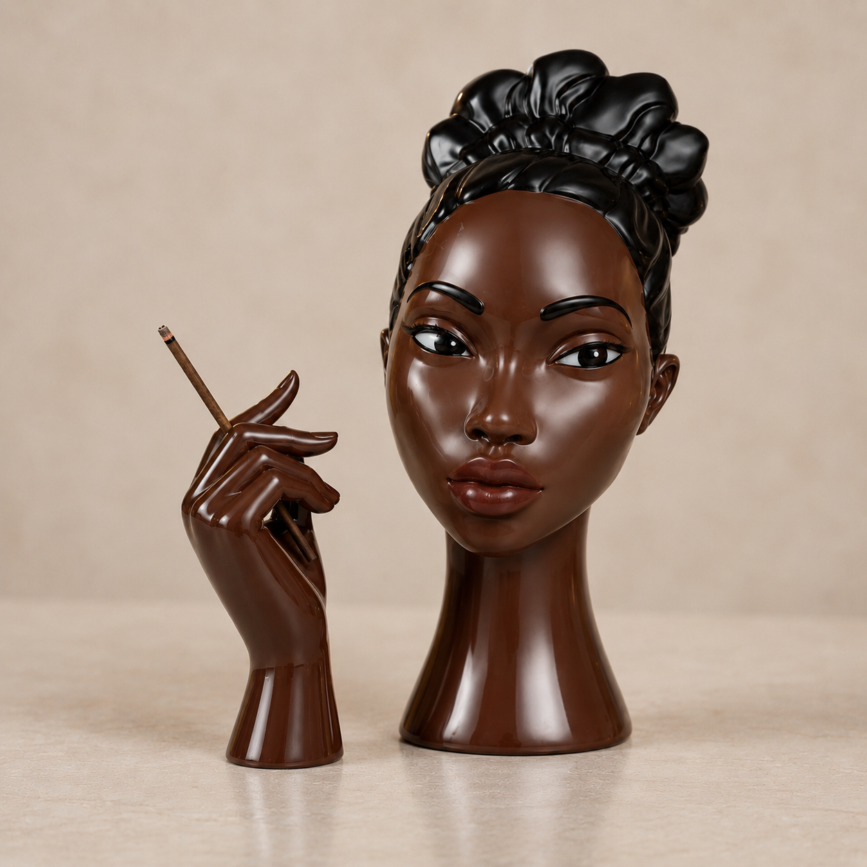 ✨ Sculptural Incense Burner Set