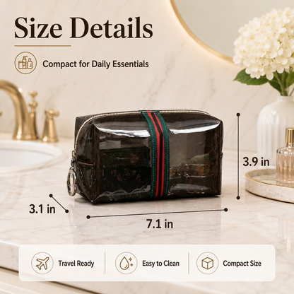 Clear Travel Makeup & Toiletry Bag💼