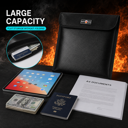 SAFE BAG Fireproof Document Bag🛡️