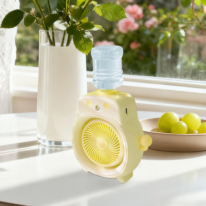 Portable Desk Misting Fan & Mini Humidifier