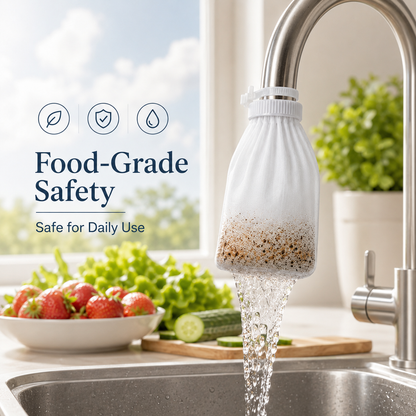 🚰 Universal Cotton Faucet Filter Bags