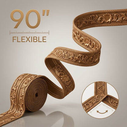 ✨Self-Adhesive Flexible Skirting & Wall Molding Trim