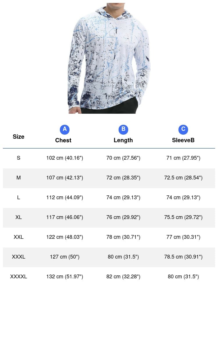Men's UPF 50+ Outdoor Sun Hoodie | Quick-Dry Fishing & Hiking Shirt