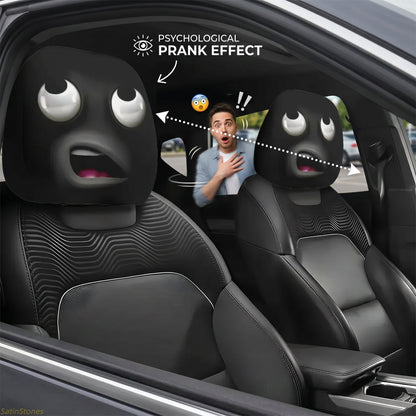 🔥LAST DAY 49% OFF-🤡 Creepy Funny "Uncanny" Car Headrest Covers
