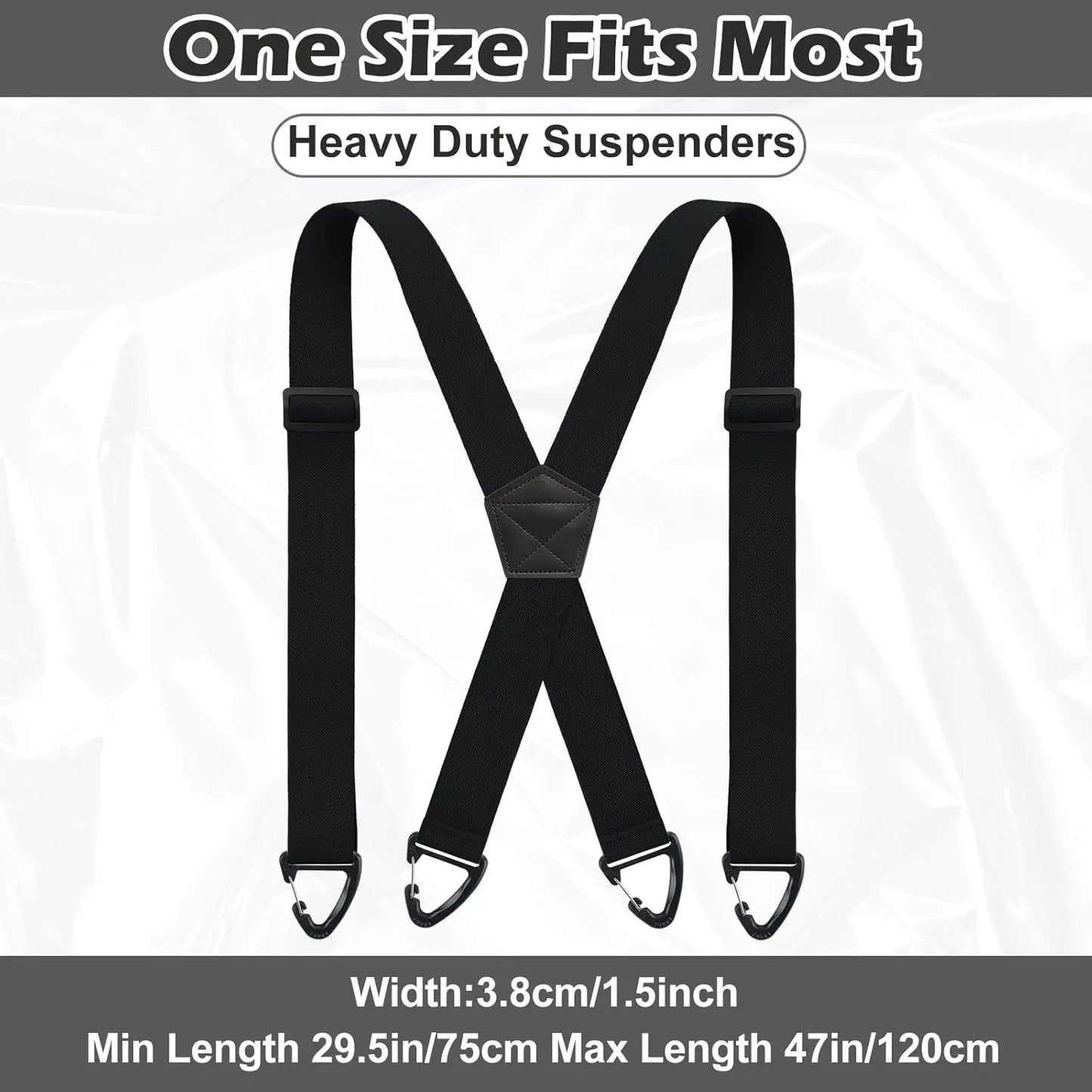 🔥Last Day 49% OFF - 👔 X-Back Hidden Under-Clothing Suspenders