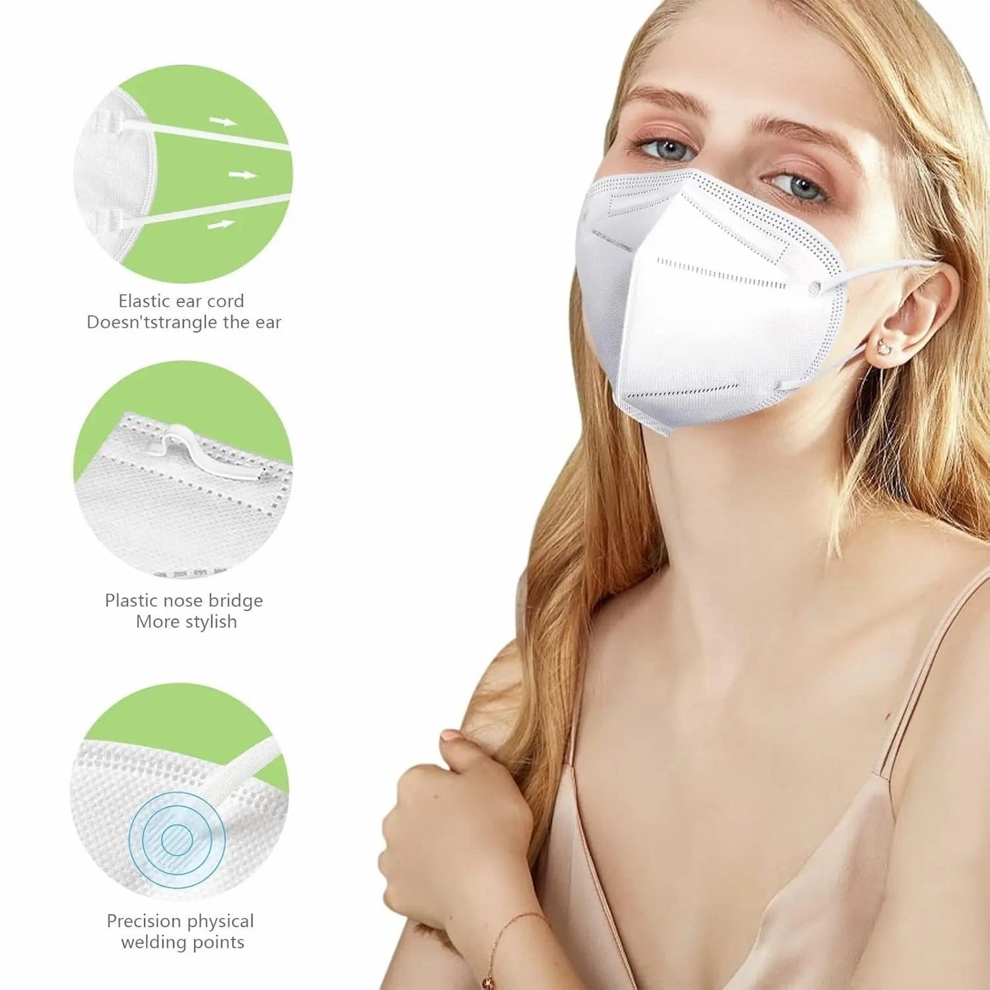 🔥Last Day 49% OFF - 🥇KN95 Mask 🛡️5-layer Breathable Design