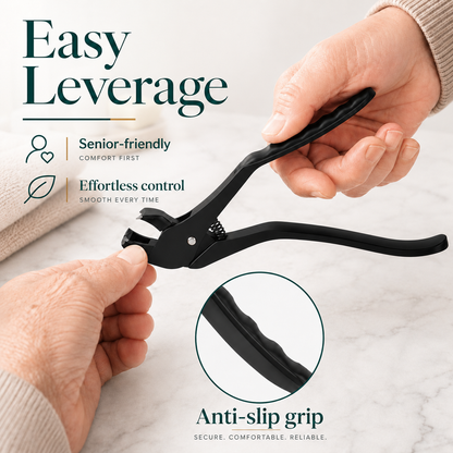 Heavy Duty Curved Tip Toenail Clipper - Long Handle Ergonomic Design