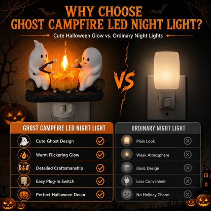 Ghost Campfire LED Night Light