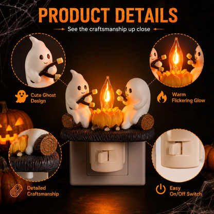 Ghost Campfire LED Night Light