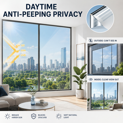 🪟 One-Way Privacy Window Film