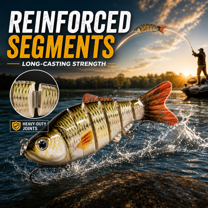🐟 Multi-Jointed Swimbaits Fishing Lure Set