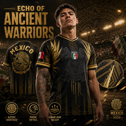 ⚽️ Mexico Aztec Soccer Jersey 2026
