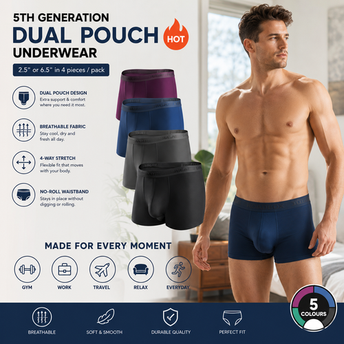 father-s-day-gift-summer-essential-men-s-dual-pouch-ice-silk-trunks-4pcs-2551