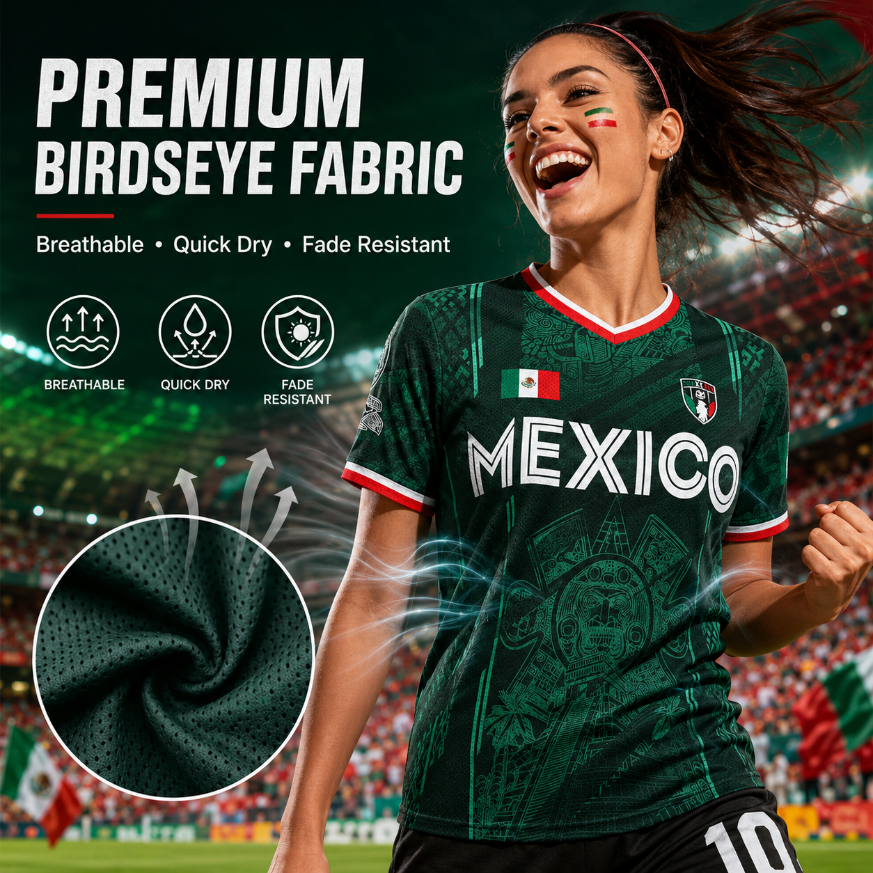 ⚽ 2026 Mexico Retro Soccer Jersey