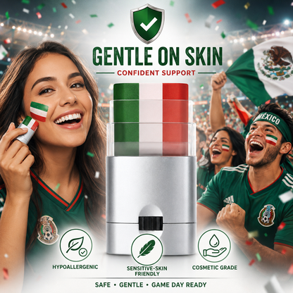 🇲🇽 Mexico Flag Face Paint Stick