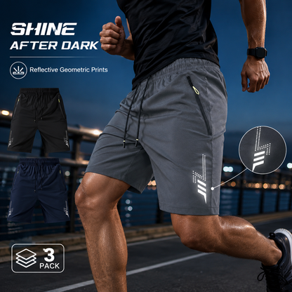 🩳 Men’s Unisex Athletic Shorts (3-Pack)