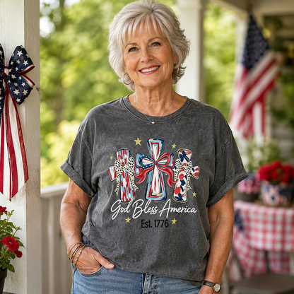 God Bless America USA 250th Anniversary T-Shirt