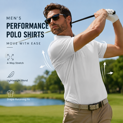 Men's Performance Polo Shirts