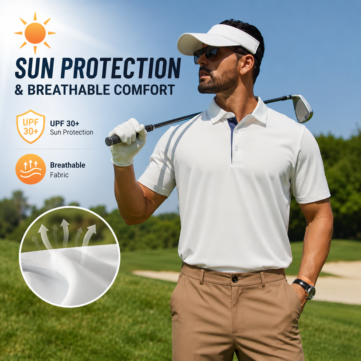 Men's Performance Polo Shirts