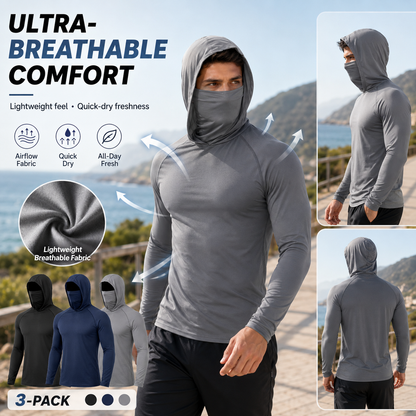 Men's Lightweight Sun Protection Hoodie ☀️🧥