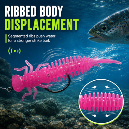 Realistic Mayfly Larva Soft Fishing Bait (20-Pack) 🎣🐛