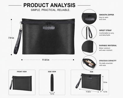 SAFE BAG Fireproof Document Bag🛡️