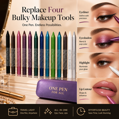 12-Color Multi-Use Eyeliner Eyeshadow Pen Set
