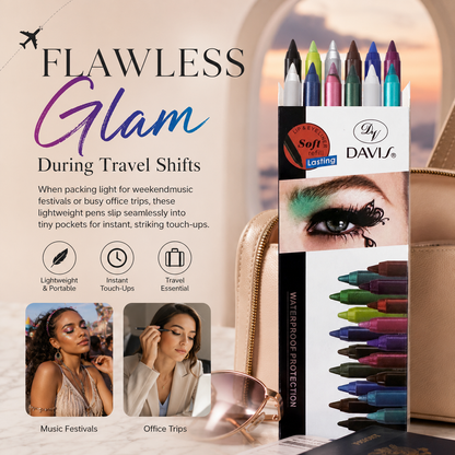 12-Color Multi-Use Eyeliner Eyeshadow Pen Set