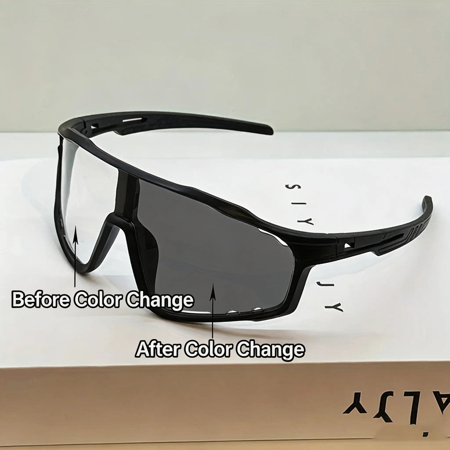 Photochromic UV-Protective Sports Sunglasses 🕶️☀️