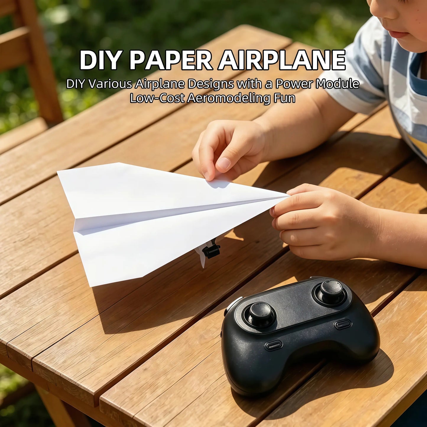 ✈️ Remote Control Paper Airplane Kit