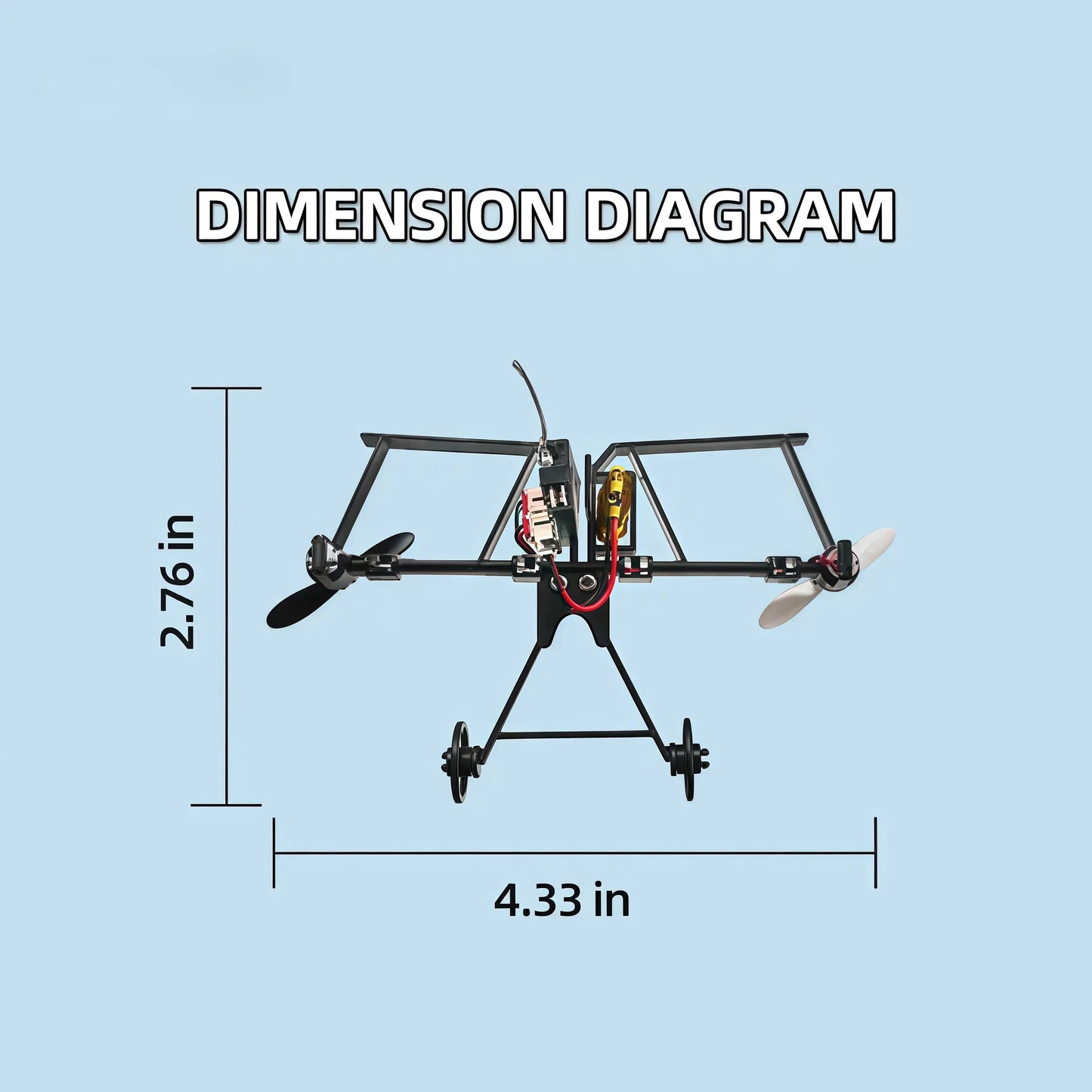 ✈️ Remote Control Paper Airplane Kit