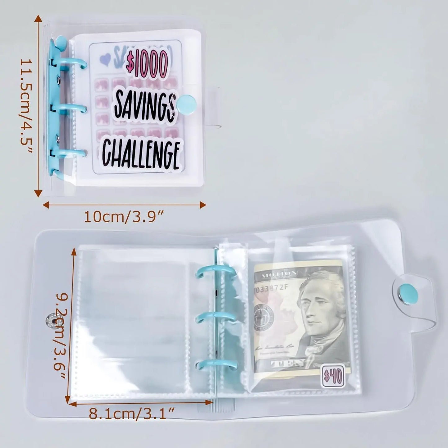 💵 Mini Money Saving Challenge Budget Binder