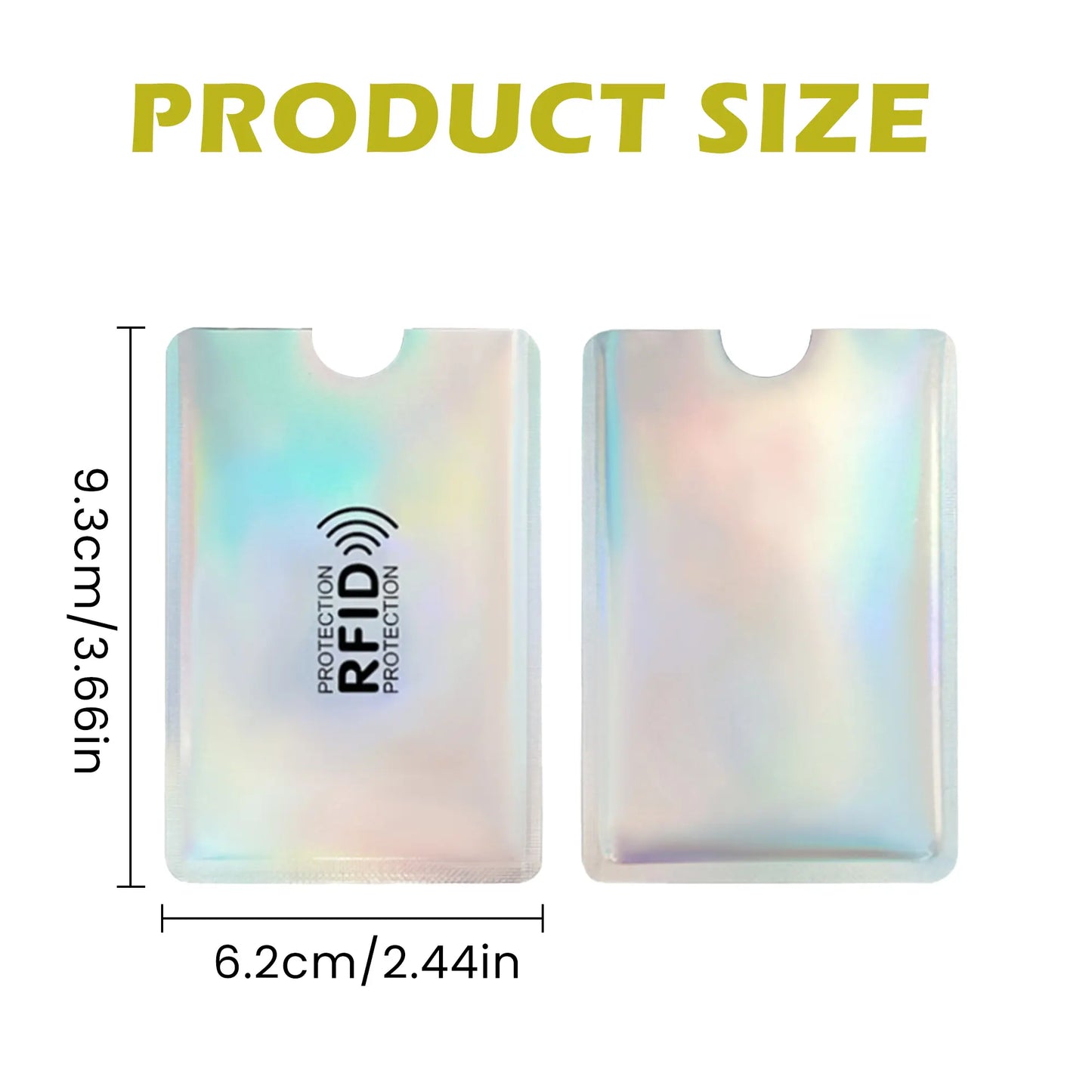 🔒 Premium RFID Blocking Credit Card Sleeves