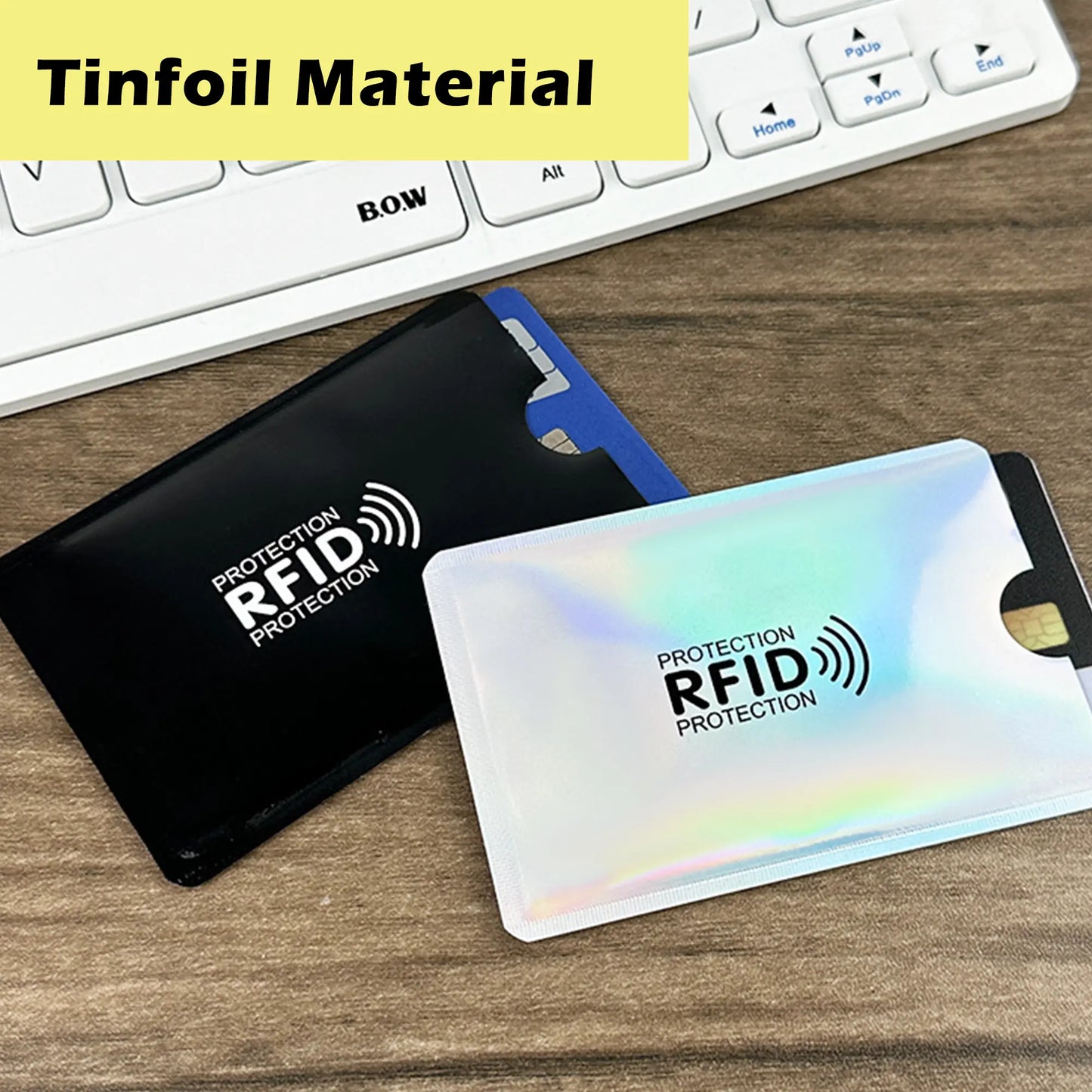 🔒 Premium RFID Blocking Credit Card Sleeves