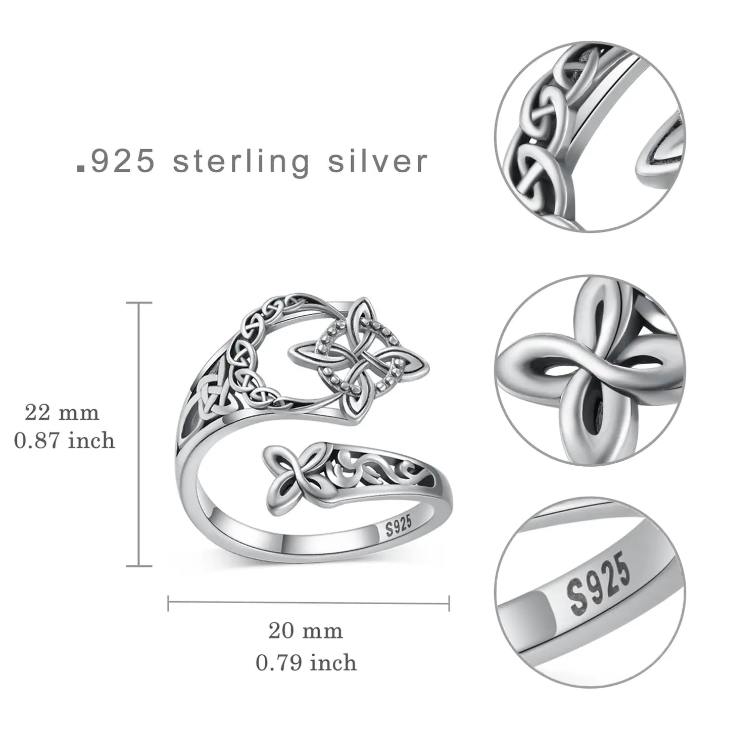 ✨ Eudora Witches Knot Ring