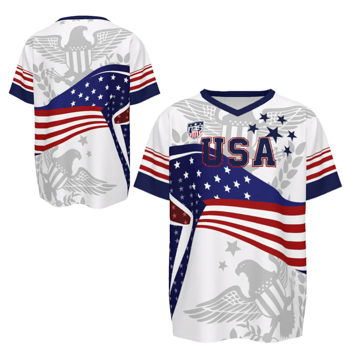 ⚽️ USA Bald Eagle Soccer Jersey 2026