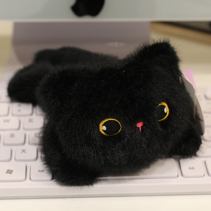 🐱 Magnetic Black Cat Car Plush Toy