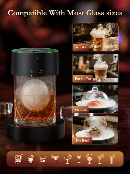 🥃 Electric Whiskey Smoker Kit