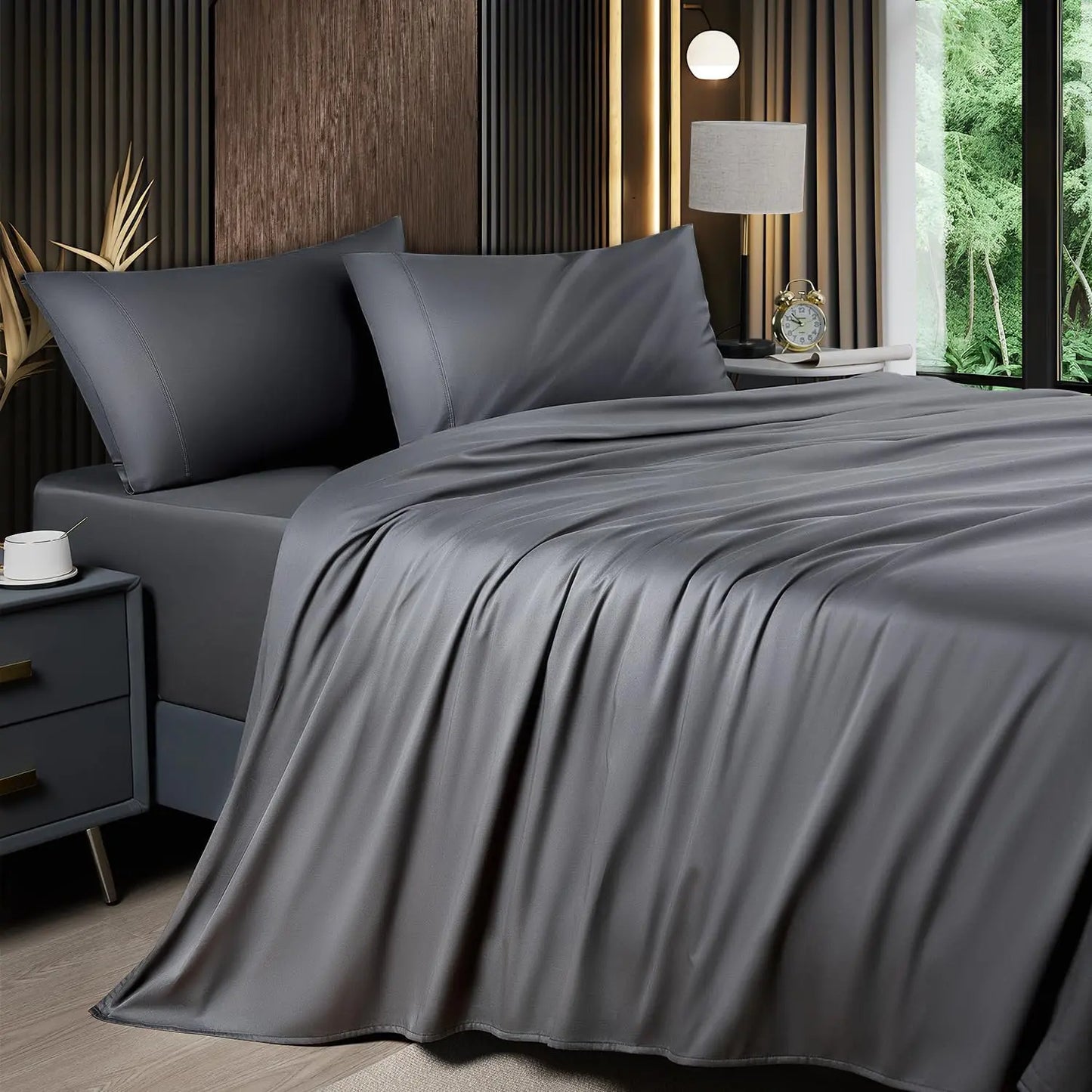 🎋 Bamboo Blend Bedding Sheet Set
