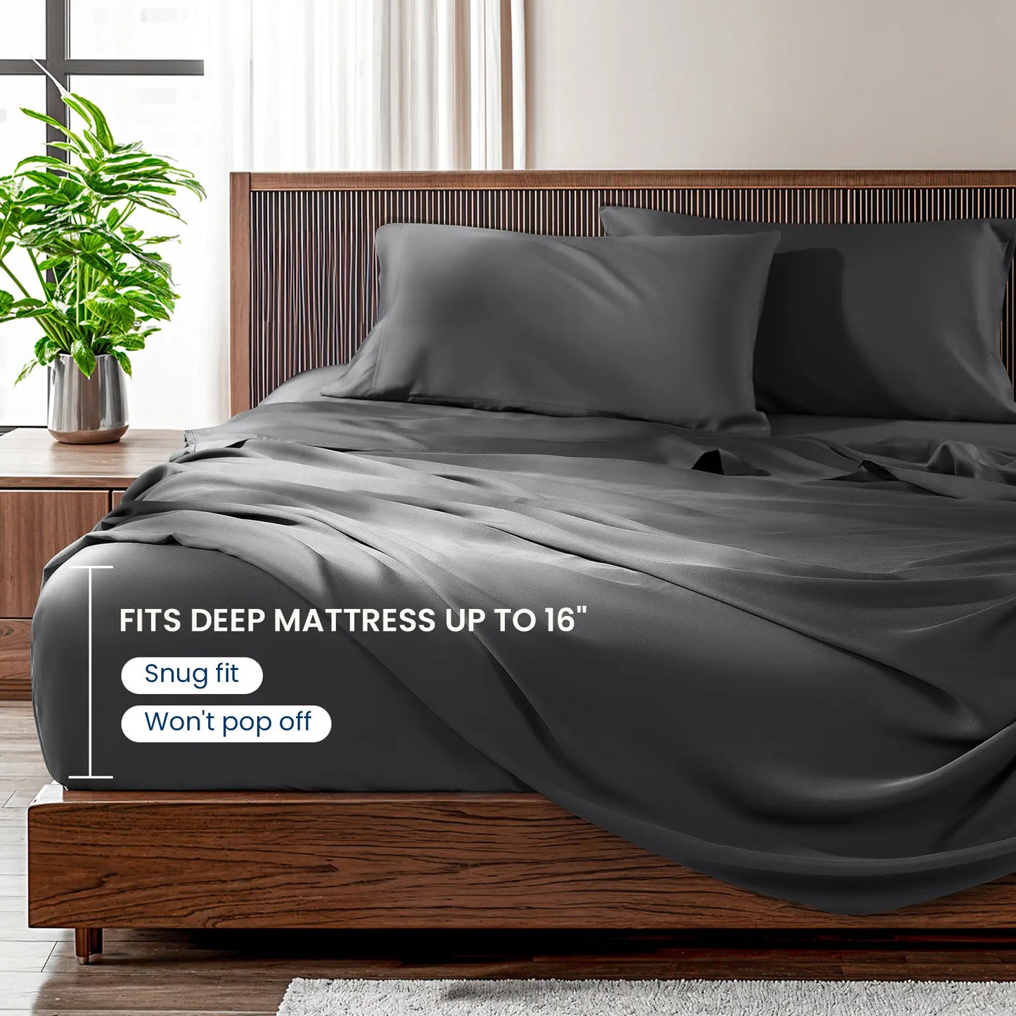 🎋 Bamboo Blend Bedding Sheet Set